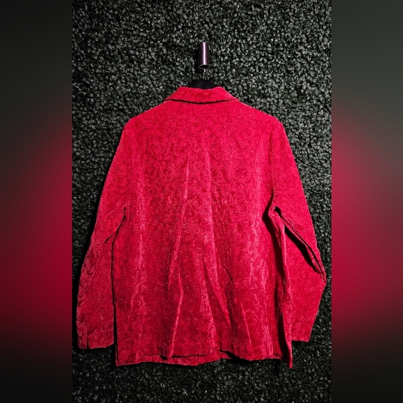 Classic Elements Vibrant Red Blazer - Picture 3 of 4